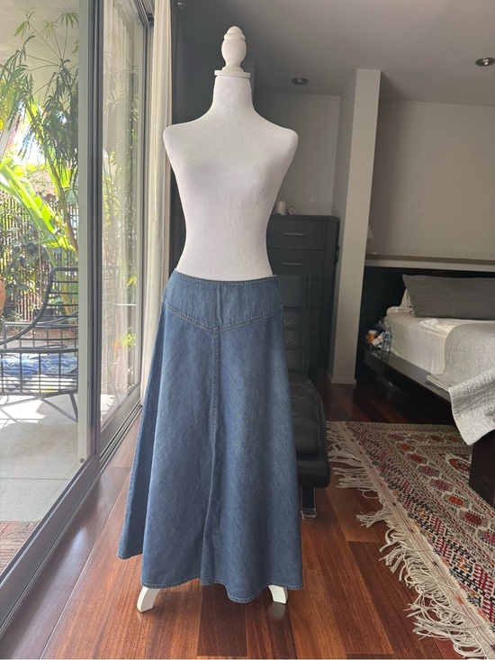 Ralph Lauren Dresses & Skirts - Ralph Lauren Blue A-Line Denim Maxi Skirt